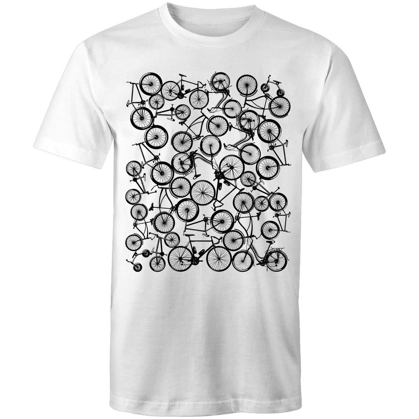 Pile of Bicycles - Men's T-Shirt