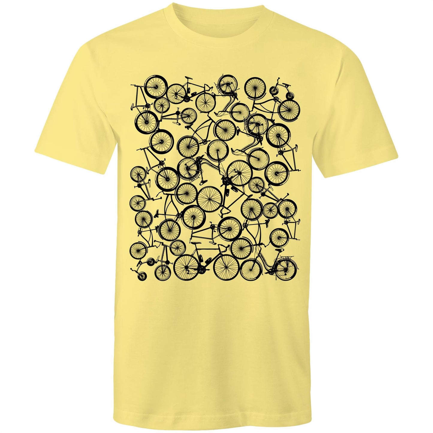 Pile of Bicycles - Men's T-Shirt