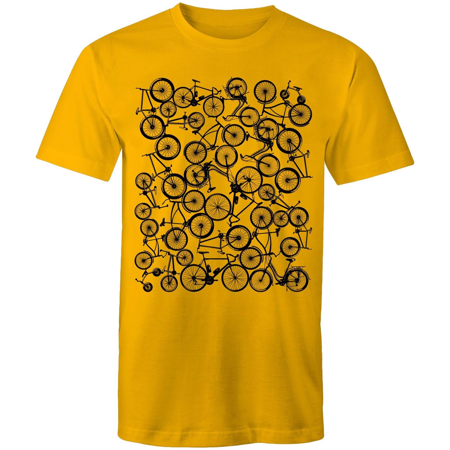 Pile of Bicycles - Men's T-Shirt