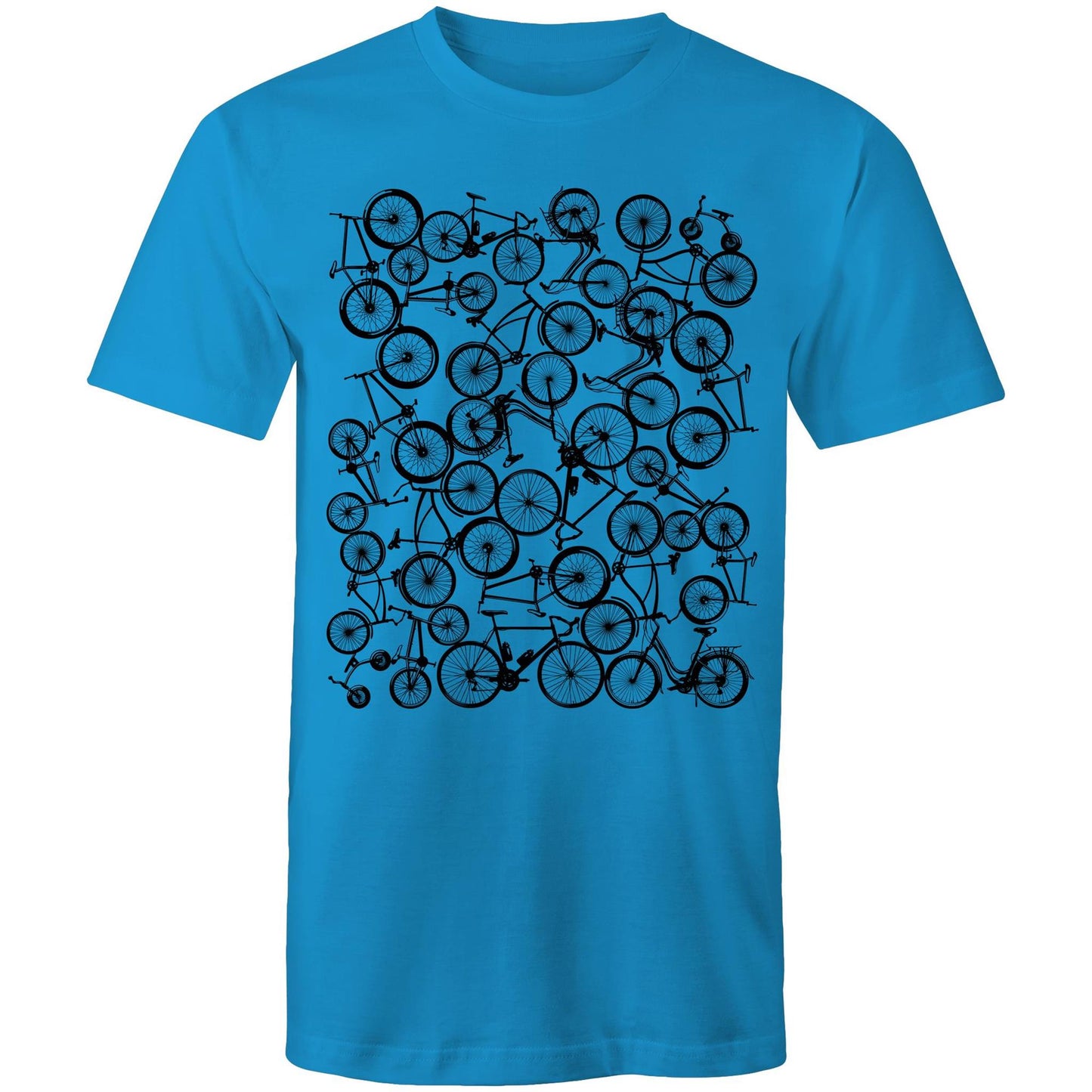 Pile of Bicycles - Men's T-Shirt