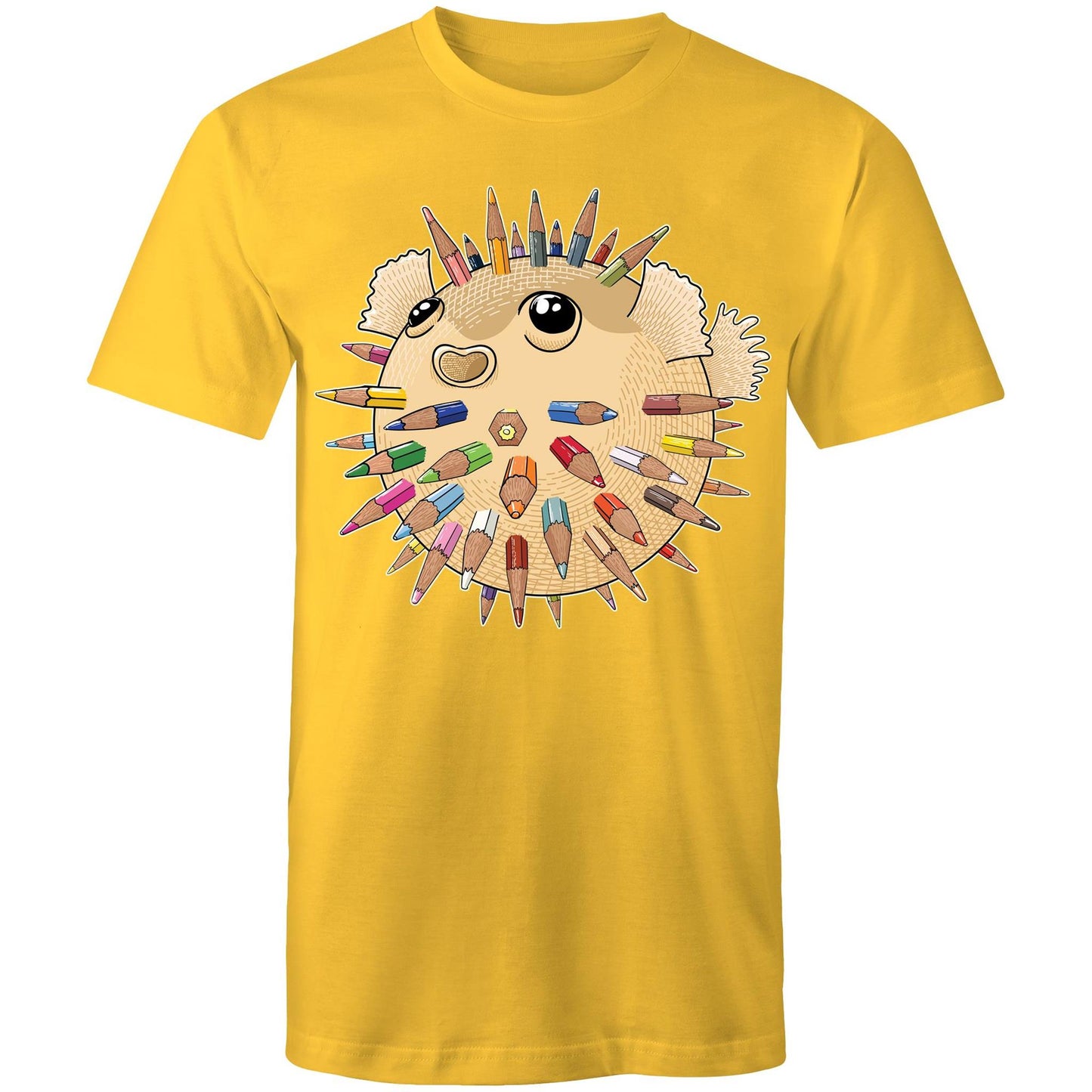 Fully Blown Art Fish - Men's T-Shirt