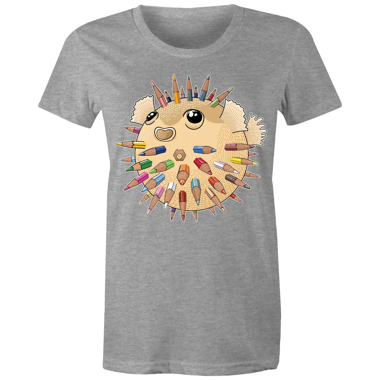 Fully Blown Art Fish - Women's T-Shirt