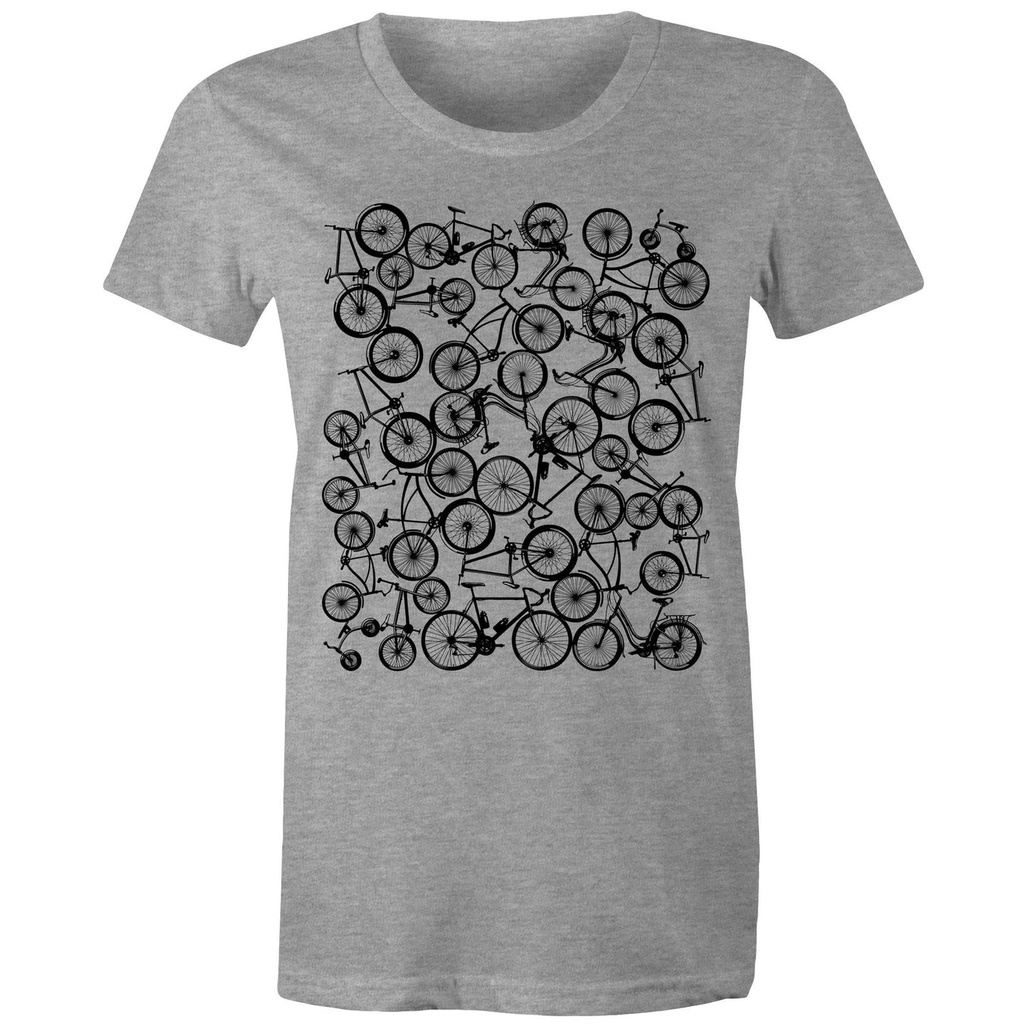 Pile of Bicycles - Women's T-Shirt