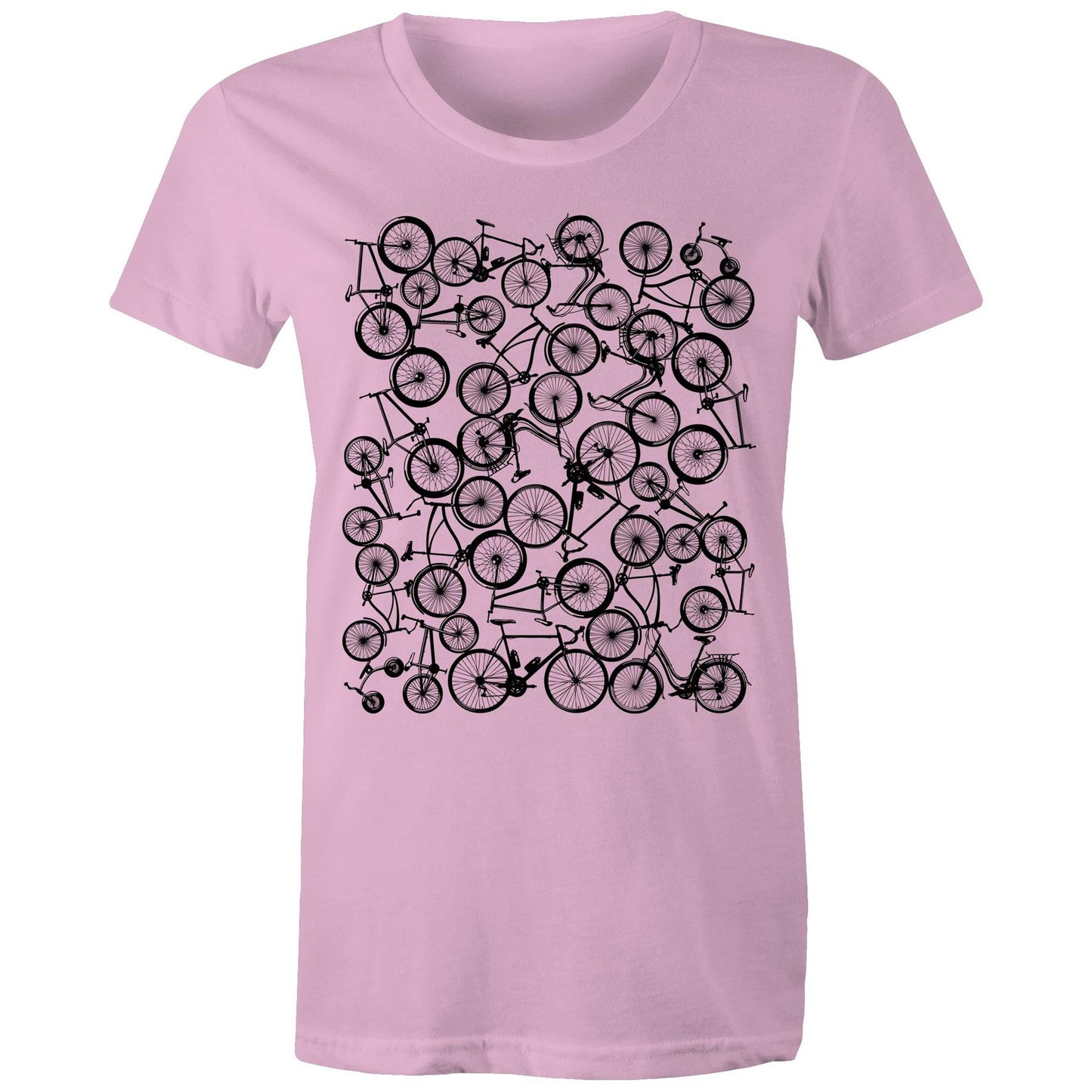 Pile of Bicycles - Women's T-Shirt