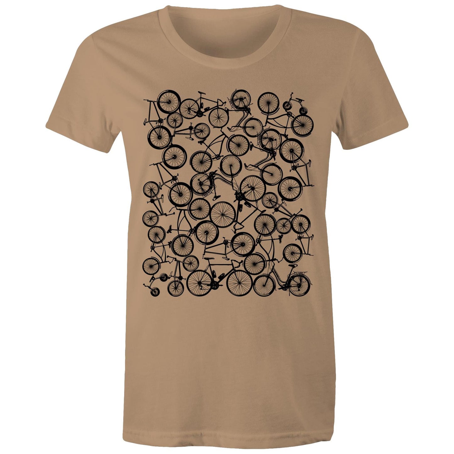 Pile of Bicycles - Women's T-Shirt