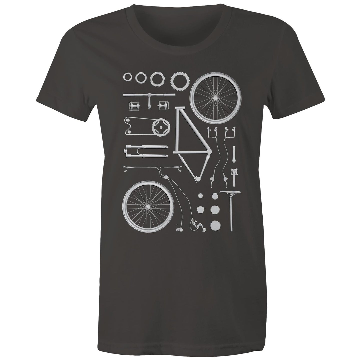 Bike Exploded - Women's T-Shirt